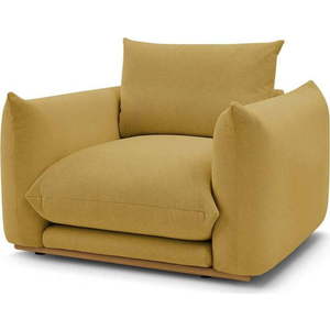 Žluté křeslo Ernest – Bobochic Paris obraz