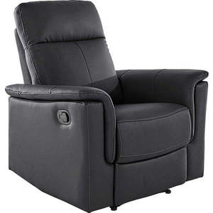 Černé kožené relaxační křeslo Southbrook – Støraa obraz