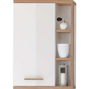 Bílá závěsná koupelnová skříňka 51x75 cm Set 923 - Pelipal obraz