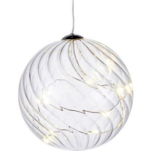 Světelná LED dekorace Sirius Wave Ball, Ø 10 cm obraz