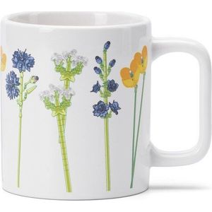 Bílý keramický dětský hrnek 300 ml Meadow Flowers – LEGO® obraz