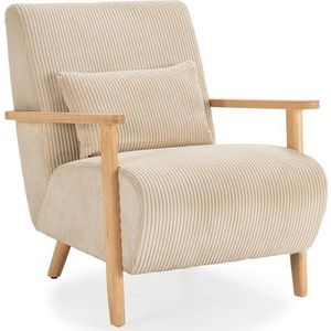 Béžové křeslo Bonnie – Marckeric obraz