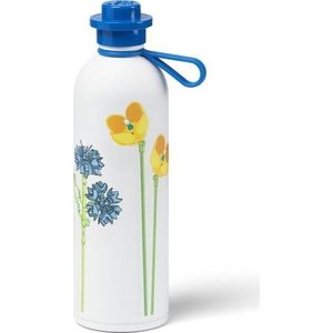 Bílá/modrá dětská termoska 560 ml Meadow Flowers – LEGO® obraz
