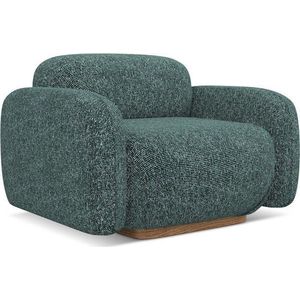 Tyrkysové křeslo Ailani – Makamii obraz