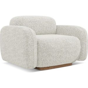 Krémové křeslo Ailani – Makamii obraz