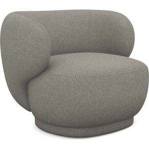 Šedé křeslo Hina – Makamii obraz