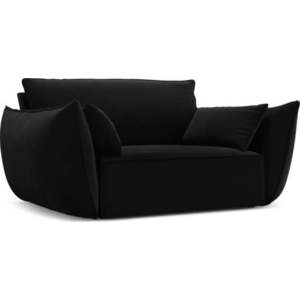 Černé sametové křeslo Vanda – Mazzini Sofas obraz