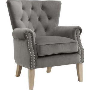 Šedé křeslo Dorel – Støraa obraz