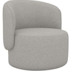 Světle šedé křeslo Ipo – Makamii obraz