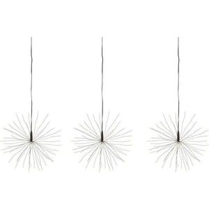 Černá venkovní světelná dekorace ø 25 cm Meteor – Markslöjd obraz