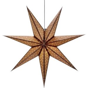 Hnědá světelná dekorace s vánočním motivem ø 45 cm Glitter – Markslöjd obraz