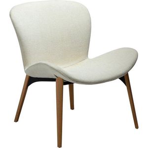 Krémové křeslo z textilie bouclé Paragon – DAN-FORM Denmark obraz