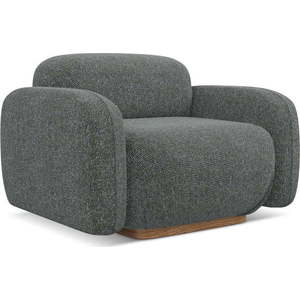 Šedé křeslo Ailani – Makamii obraz