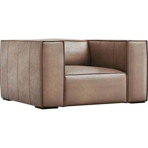 Světle hnědé kožené křeslo Madame – Windsor & Co Sofas obraz