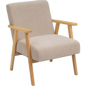 Béžové žinylkové křeslo Vintage – Casa Selección obraz