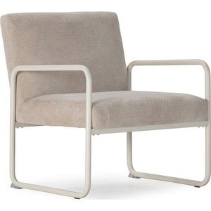 Béžové žinylkové křeslo Vince – MOME obraz