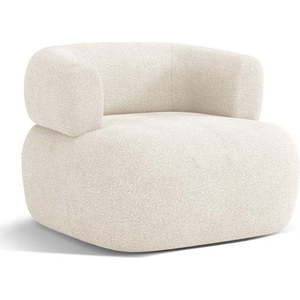 Béžové křeslo z textilie bouclé Jenny – Micadoni Home obraz