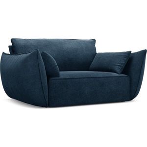 Tmavě modré křeslo Vanda – Mazzini Sofas obraz