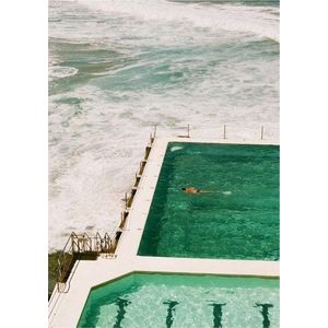 Plakát 30x40 cm Bondi Icebergs – Anna Pihan – The Poster Club obraz