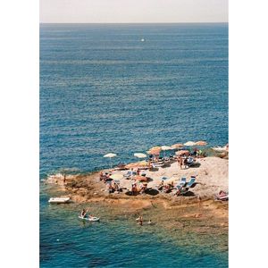 Plakát 30x40 cm Ponza Tangerine – Anna Pihan – The Poster Club obraz