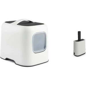 Bílá sada kočičího záchodu a lopatky Biala – Rotho obraz