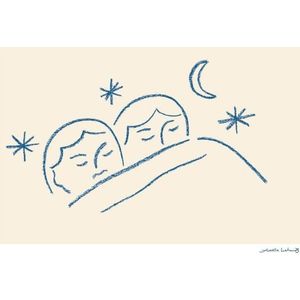 Plakát 40x30 cm Slumber – Amélie Lehoux – The Poster Club obraz