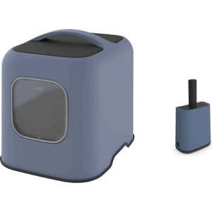 Tmavě modrá sada kočičího záchodu a lopatky Biala – Rotho obraz