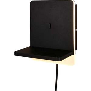 Matně černé LED stmívatelné nástěnné svítidlo Fairfield – Trio obraz