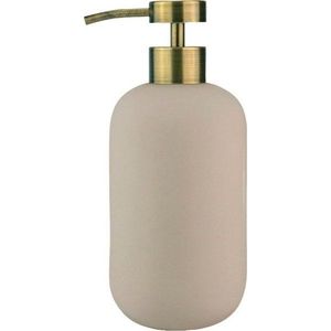 Krémový keramický dávkovač mýdla 200 ml Lotus – Mette Ditmer Denmark obraz