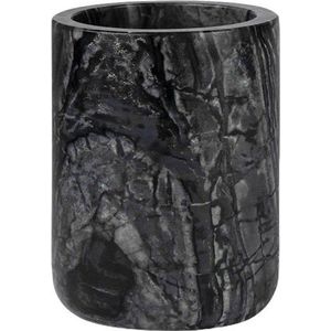 Černý mramorový kelímek na zubní kartáčky Marble – Mette Ditmer Denmark obraz