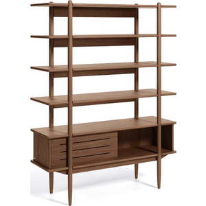 Knihovna v dekoru ořechu 130x169 cm Carolin - Kave Home obraz