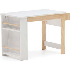 Dětský psací stůl s bílou deskou 40x77 cm Serwa – Kave Home obraz