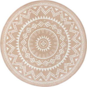 Béžový kulatý koberec ø 140 cm Valencia - Hanse Home obraz