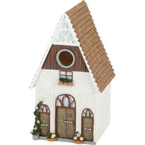 Bílá budka pro ptáčky Esschert Design Farm House obraz