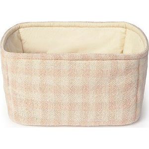 Světle růžový látkový dětský koš na hračky 30x20x20 cm Swan Rose – Lorena Canals obraz