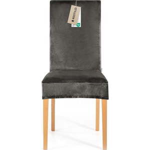 Šedý napínací potah na židli 48 cm Sento – Restilo obraz