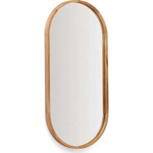 Nástěnné zrcadlo s dřevěným rámem 45x95 cm Magda – Kave Home obraz
