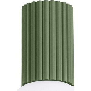 Zelené stropní svítidlo se skleněným stínidlem ø 12 cm Orbital – Sollux obraz