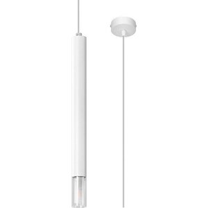 Bílé kovové závěsné svítidlo ø 8 cm Vittoria – Sollux obraz