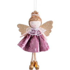 Textilní vánoční ozdoba 14 cm Angel – Casa Selección obraz