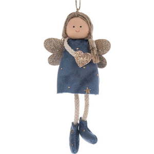 Textilní vánoční ozdoba 16 cm Angel – Dakls obraz