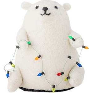 Bílá světelná dekorace Wally – Bloomingville obraz