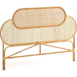 Čelo postele z ratanového dřeva Kave Home Lalita, 170 x 120 cm obraz