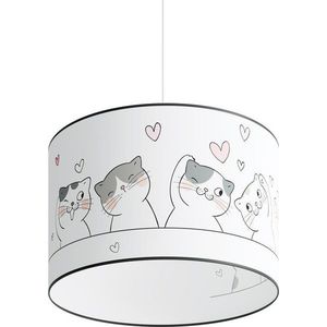 Bílé dětské svítidlo Puss – Sollux obraz