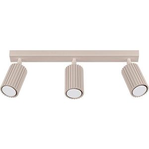 Taupe kovové bodové svítidlo 6, 5x45 cm Gleam – Sollux obraz