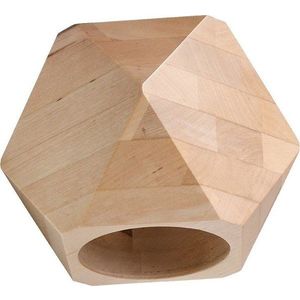 Nástěnné svítidlo z masivního dřeva v přírodní barvě Vige – Sollux obraz