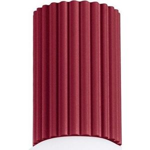 Vínové stropní svítidlo se skleněným stínidlem ø 12 cm Orbital – Sollux obraz