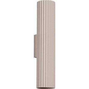 Taupe kovové nástěnné svítidlo Gleam – Sollux obraz