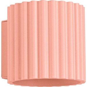 Broskvové nástěnné svítidlo ø 10 cm Zora – Sollux obraz