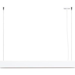 Bílé kovové LED závěsné svítidlo Nebula – Sollux obraz